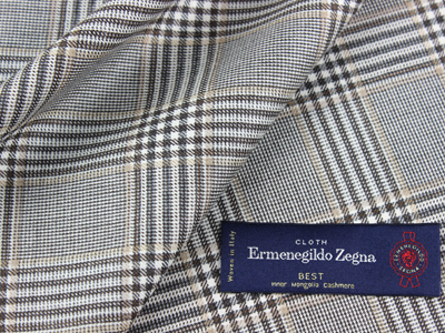 Ermenegildo Zegna グレンチェック 